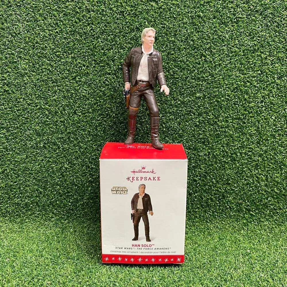 2016 Hallmark Keepsake Han Solo Star Wars The Force Awakens Ornament